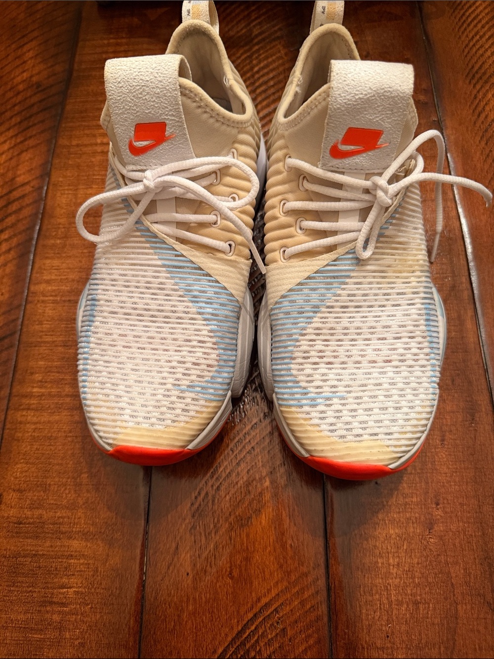 Nike Air Zoom SuperRep Training Shoes White Blue Orange Women’s Size 7